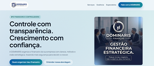 Print do site Projeto B